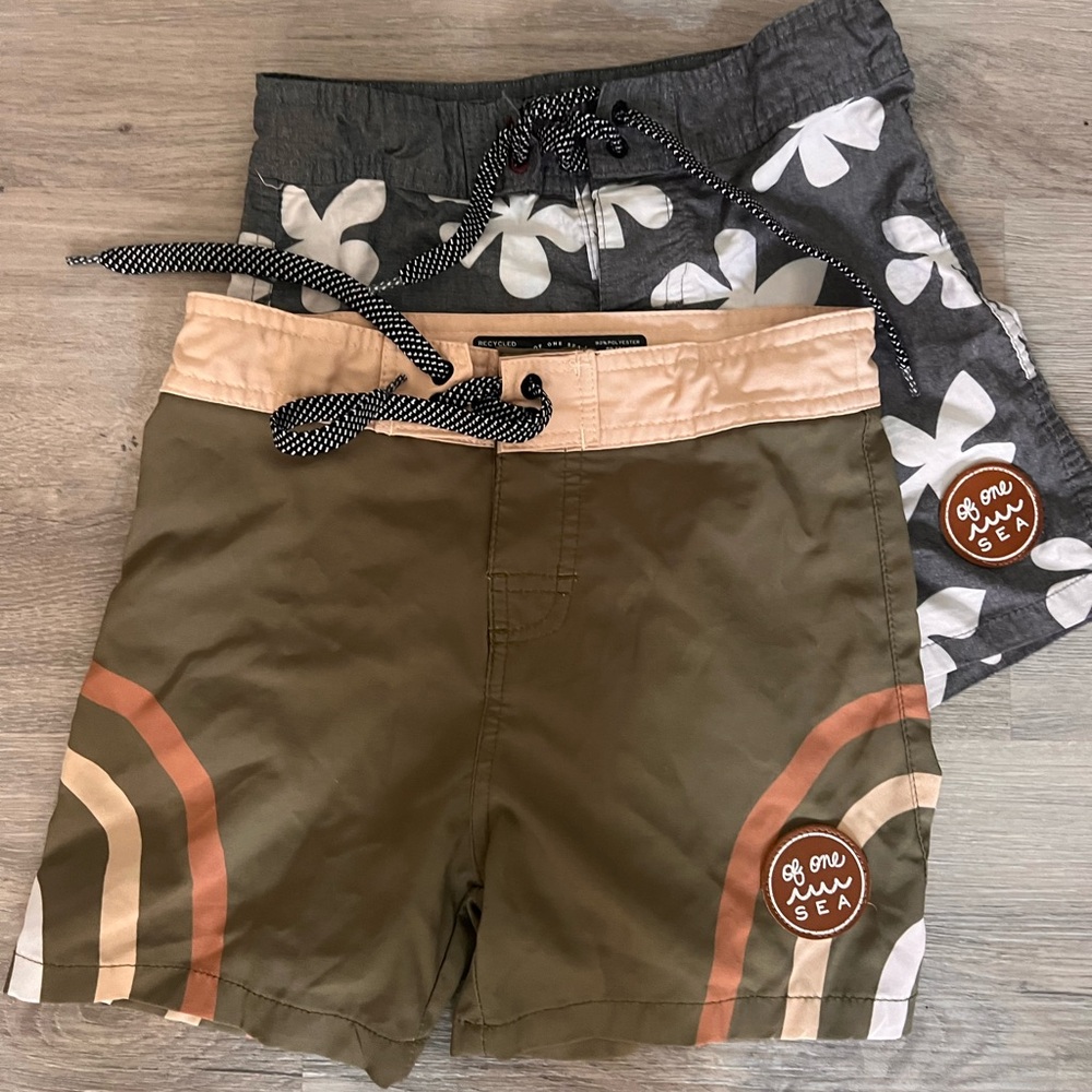 Two size 7/8 of one sea board shorts with tie/ Velcro closure. Great condition.